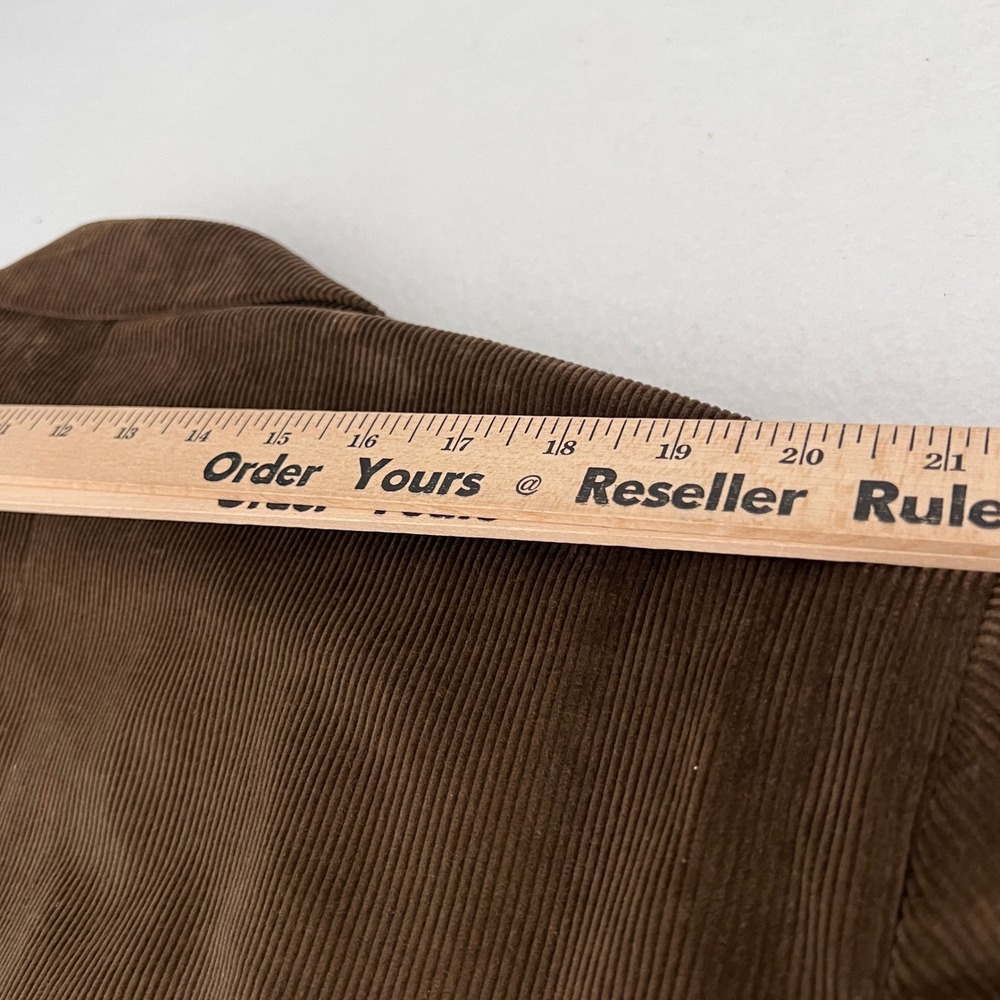 Saddlebred Corduroy Blazer Men 50R Brown Vintage Academic Professional - Picture 13 of 15